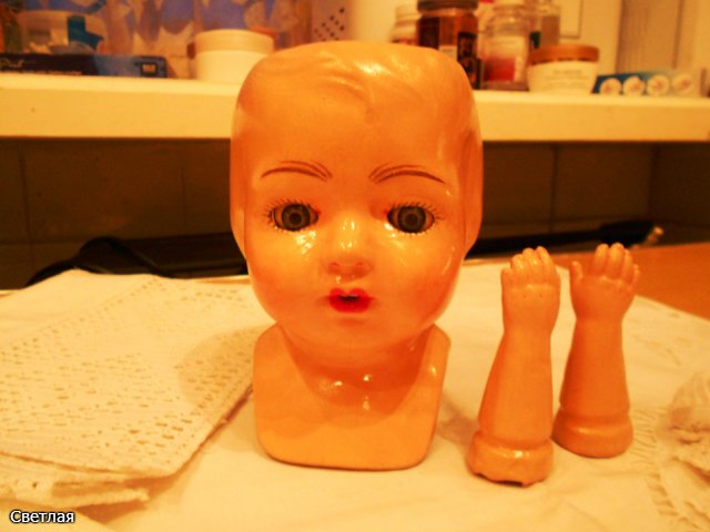 Реставрация самых ранних антикварных кукол Effanbee, 1912 год. + БОНУС, поработаем с кракелюром