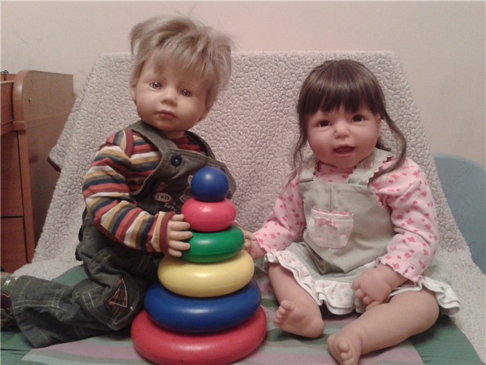 Малышка Ника и Макс - как мы играем. (Lee Middleton, Brigitte Paetsch)