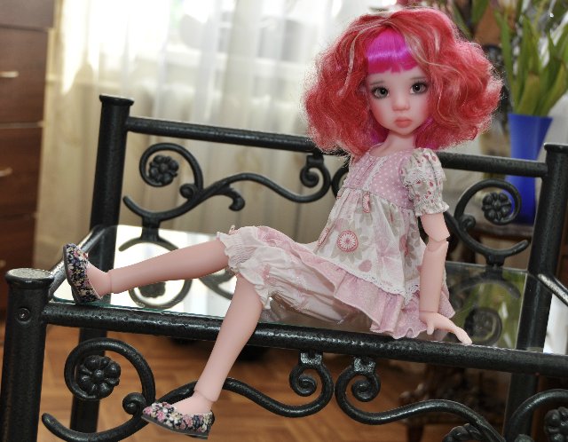 Розовая Лариса от Кайе Виггз - нежный бутончик (фото 5)