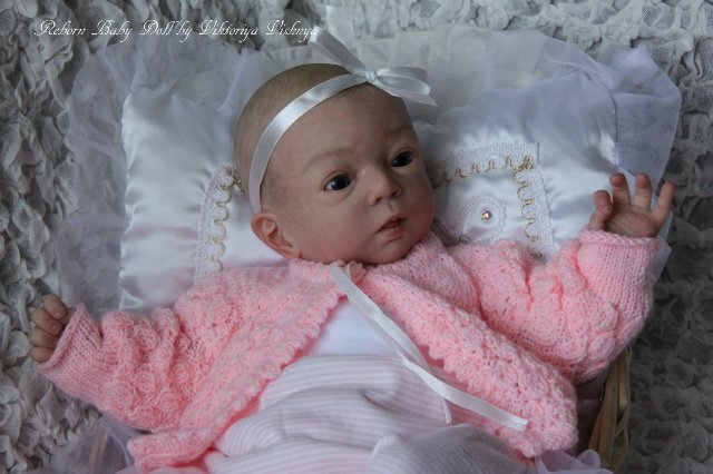 Аделиночка... Куколка реборн Виктории Вишни (фото 9)