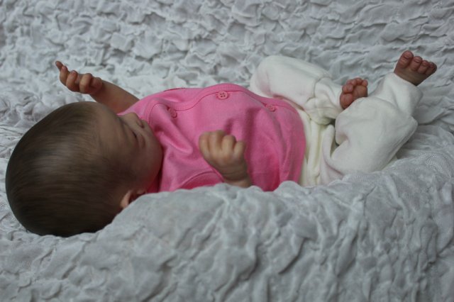 Малышка Аделия. Кукла реборн Катерины Осиповой-Коняевой (фото 9)