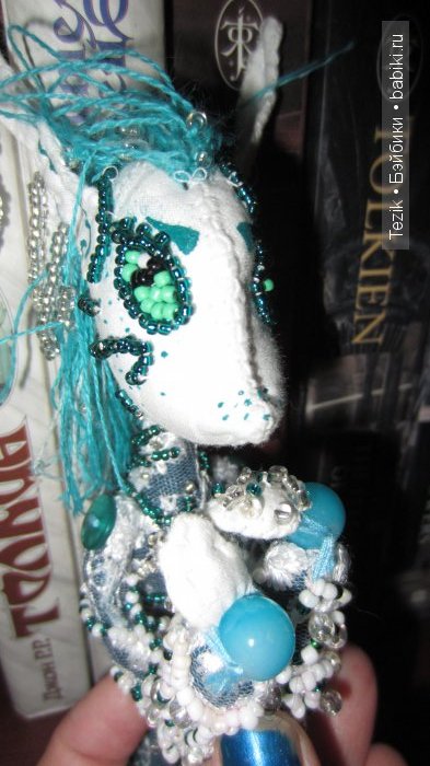 Авторская текстильная малышка Ню