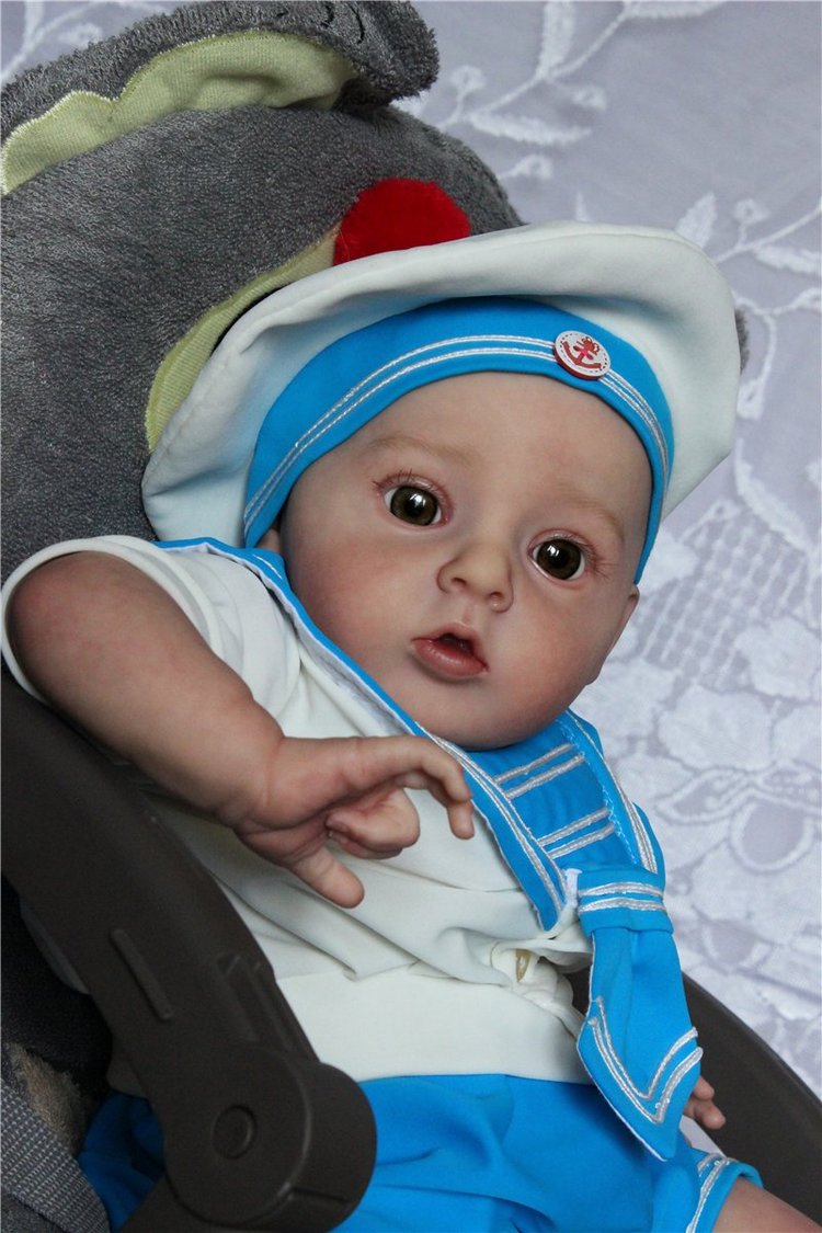 Тимошка-Капитан. Кукла реборн Светланы Преображенской (фото 6)