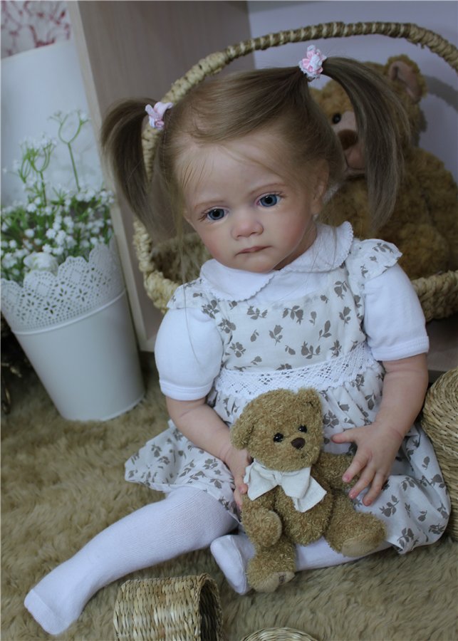 Дарина. Мой Прототип реборн Фрида от Каролы Вегерих