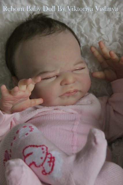 Наконец... представляю вам мою куколку... Реборн Виктории Вишни