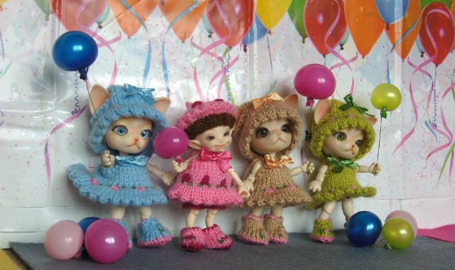 Панг-Джу (Pang-ju) - коллекционная шарнирная кукла (фото 8)