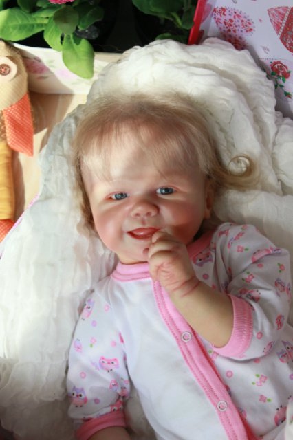 Томочка! Кукла реборн на основе молда Tommy by Sandy Faber