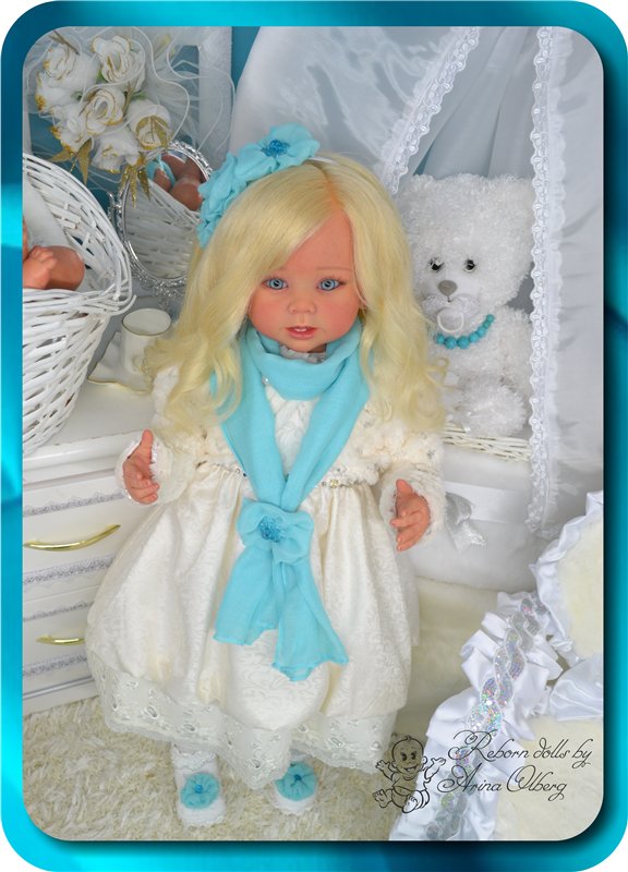 Моя бирюзовая ВАСИЛИСкА (молд Bonnie by Linda Murray) (фото 8)