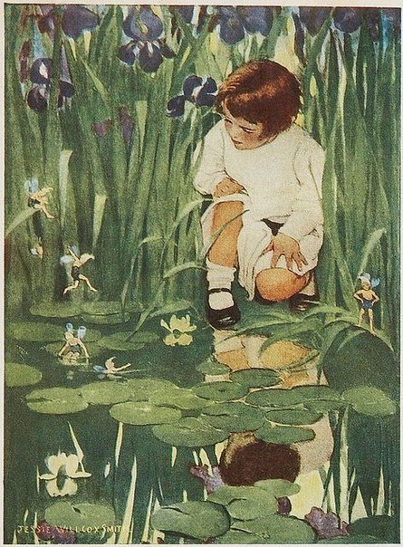 Удивительные иллюстрации Джесси Уилкокс Смит/Jessie Willcox Smith (1863-1935)