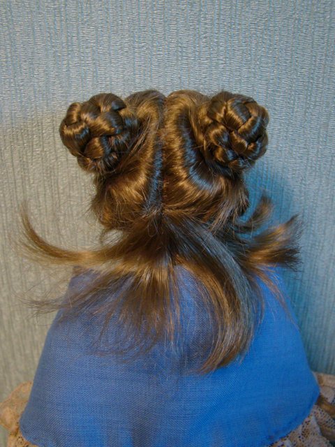 Антикварная карманная кукла Bähr & Pröschild на французском модном теле