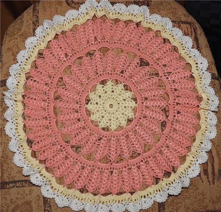 Коллекция вязаных салфеток или как же я люблю вязать. Часть 1 (фото 5)