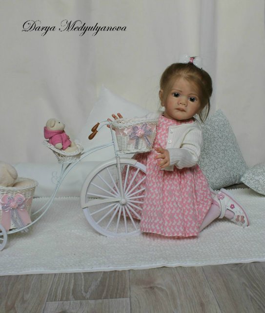 Моя принцесса Gloria! Frida от Karola Wegerich. Кукла реборн Дарьи Медюляновой