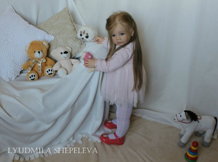 Моя новая девочка Кэйтлин! Кукла реборн Шепелевой Людмилы