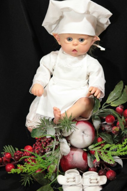 Кукла реборн мини Офелькин | Бэйбики Кукла реборн мини Офелькин (фото 4)