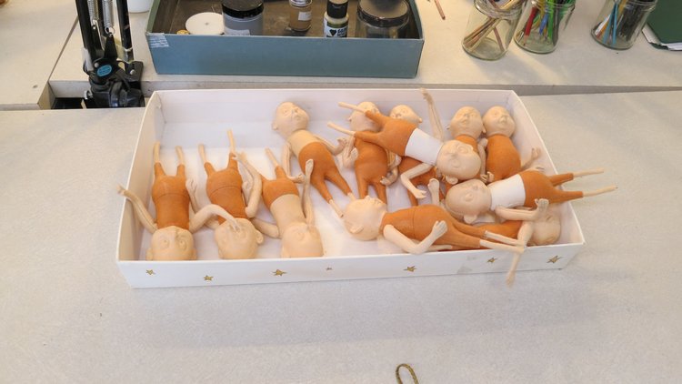 Впервые за 40 лет. День открытых дверей на кукольной фабрике R John Wright. Часть третья: Процесс производства