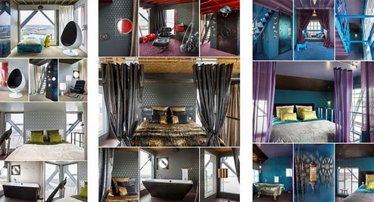 ЗАВИСНУТЬ В ВОЗДУХЕ... Oдин из самых необычных отелей в Мире, Amsterdam, Нидерланды