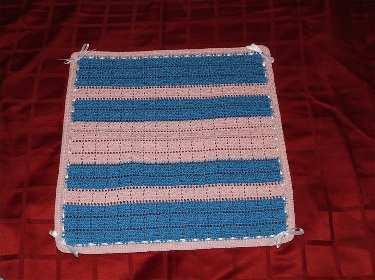 Вязаные пледы крючком для любимых кукол. Часть 2 (фото 9)