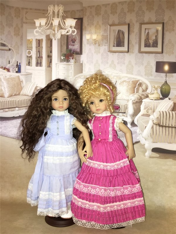 Прекрасные куклы Dianna Effner: Renee и Hannah, Little Darling