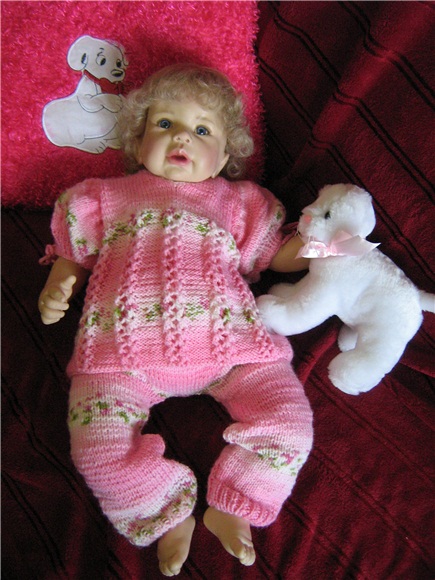 Маленькая красавица в розовом - кукла KITTY von Monika Levenig (фото 6)