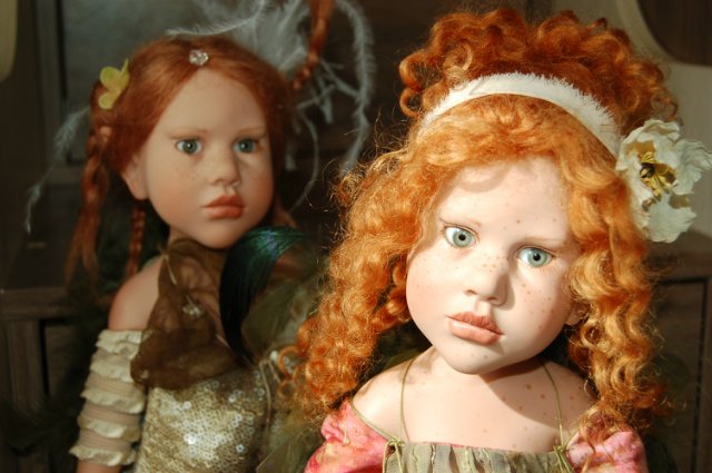 Коллекционная кукла Rosa Canina - эльф, что живёт в моём доме