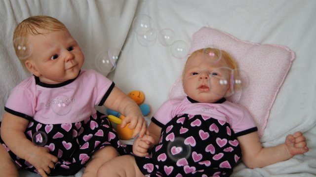 Вот и в моей детской появились двойняшки. Куклы Реборн Венгер Олеси (фото 3)