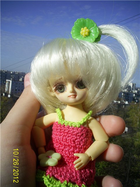 Наряжались, наигрались - и немного показались. Обновки для куклы БЖД (фото 2)