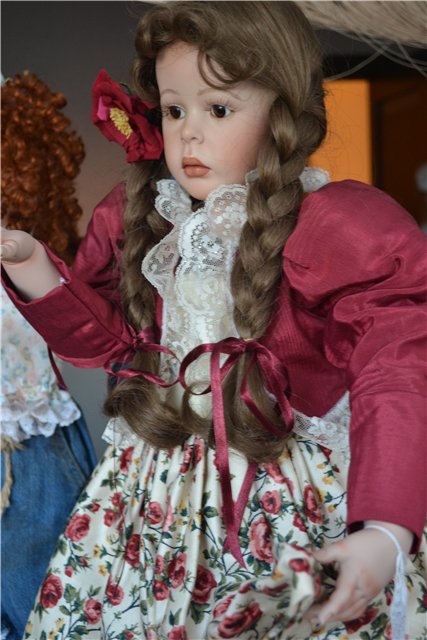 Фарфоровая кукла EDEN by Donna Rubert and G. Poindexter STUDIO EDITION OAAK DESIGN