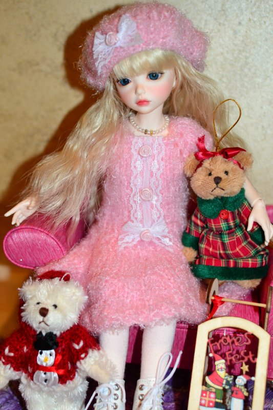 Подготовка к Новому году! Кукольные наряды