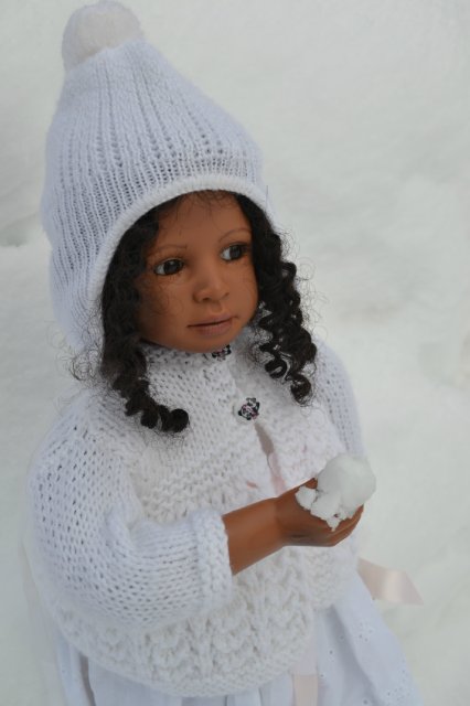 Шоколад, который растопил снег: коллекционная кукла Беттины Фергенспан (Bettina Fergenspan) для Zapf - Bindhi (фото 8)