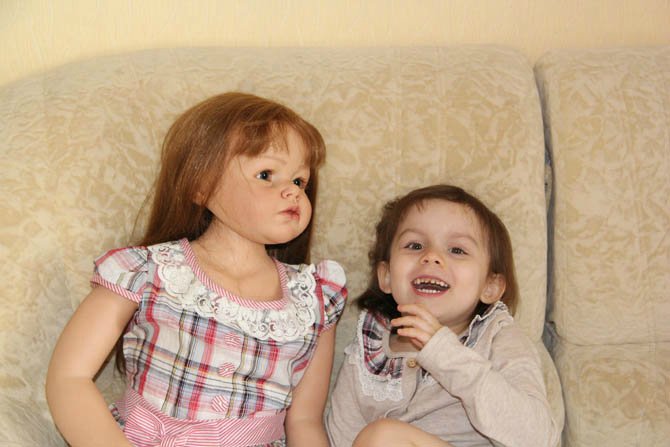 Девочка Эвелина — Куклы Реборн (Reborn): работы мастеров