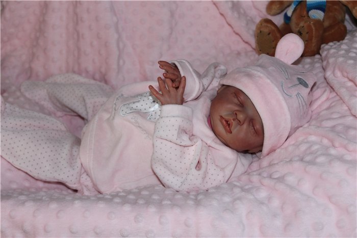 Моя малышка из молда Багги скульптора Бонни Браун. Куклы-реборн Кокотановой Марины