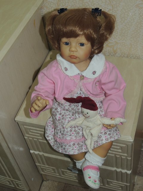 Нежная малышка Надюша от Bettine Klemm