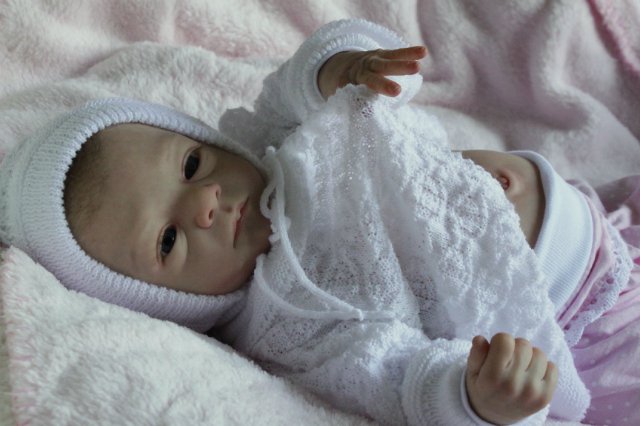 Розана - цветочек, роза... Куколка реборн Виктории Вишни