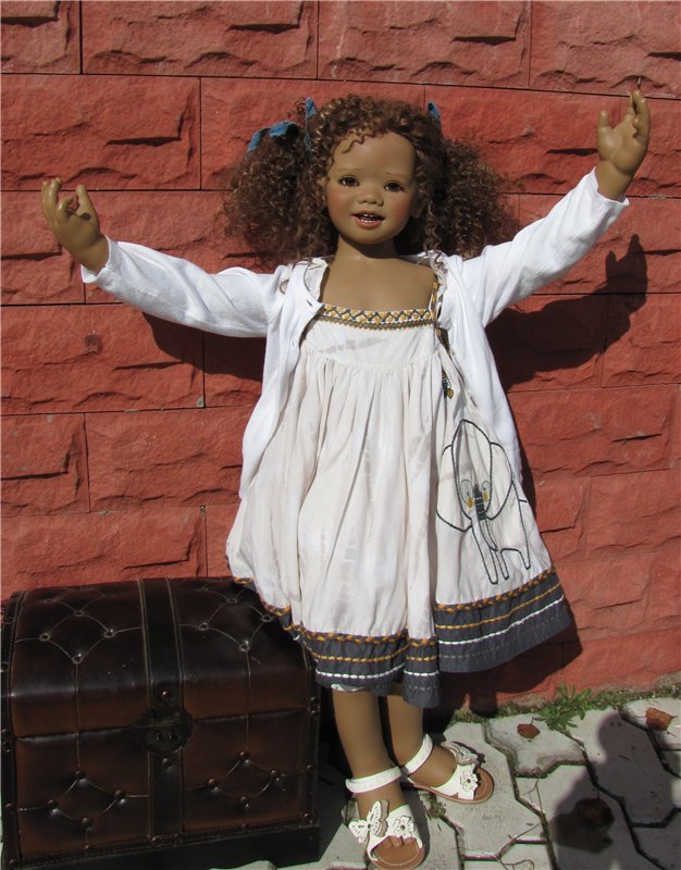 Вспоминая теплые дни. Полуденные танцы кукол Annette Himstedt (фото 8)