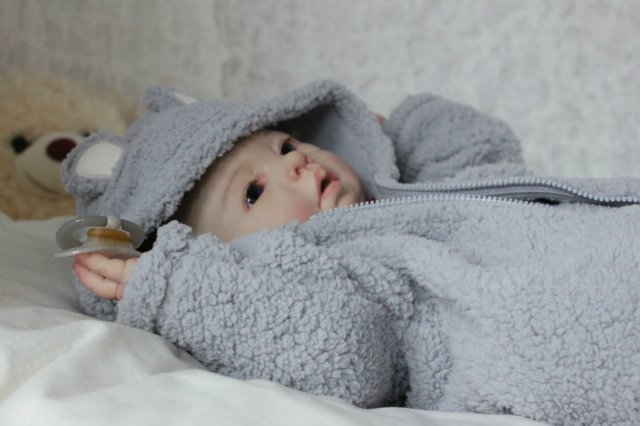 Мальчик - Медвежонок... Куколка реборн Виктории Вишни