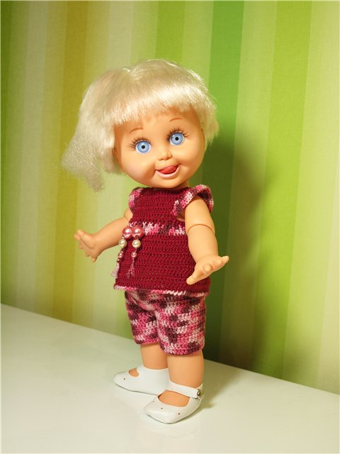 Мои модельки Фейсинки, Galoob Baby Face doll (фото 8)