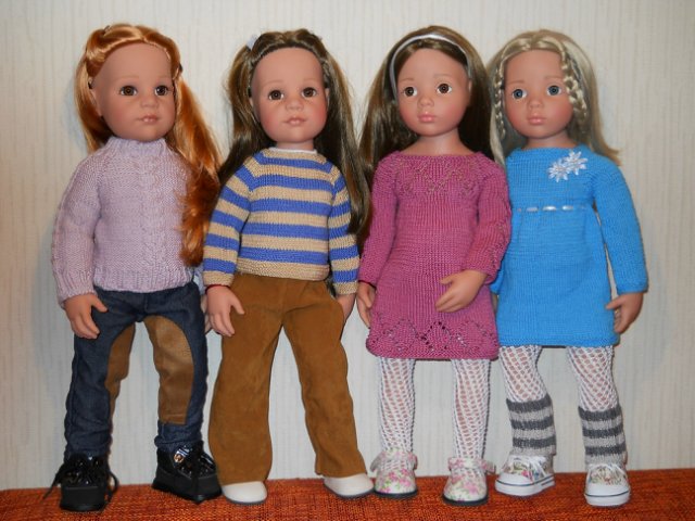 Новые наряды моих барышень Gotz