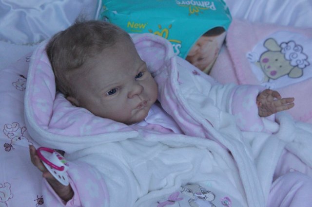 Детка Скарлет... Куколка реборн Виктории Вишни