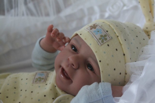 Мальчишечка Улыбашечка:)куклёныш Элины Кудрявцевой