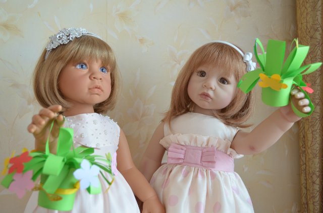 Мои куклы от Ли Миддлетон и Евы Хелланд. (продолжение) Блондинки