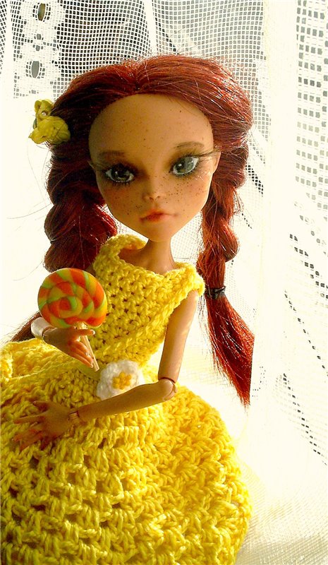 Маргарет - Дикая роза. Кукла ООАК Monster High | Бэйбики Маргарет - Дикая роза. Кукла ООАК Monster High (фото 5)