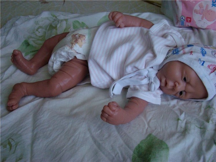 Силиконовая малышка - Процесс работы от Кондрашовой Ирины (фото 9)