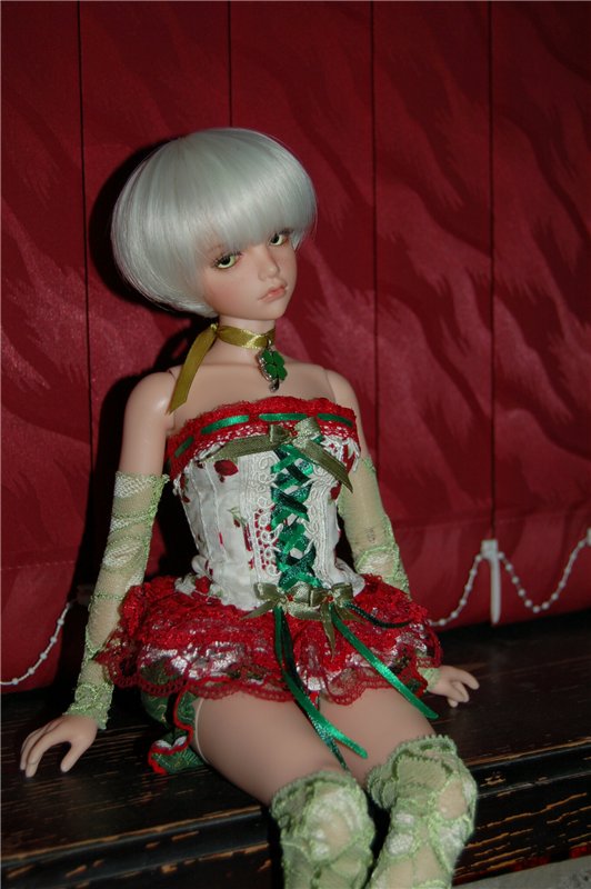 Эльфийское яблочко, outfit for bjd (фото 8)