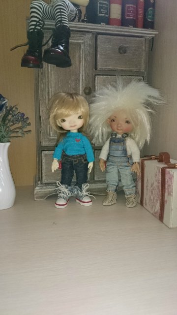 Волшебные малыши Ирреалики - Irrealdoll Enyo vanilla и Irrealdoll Dryo toffe. I часть. Знакомство (фото 10)