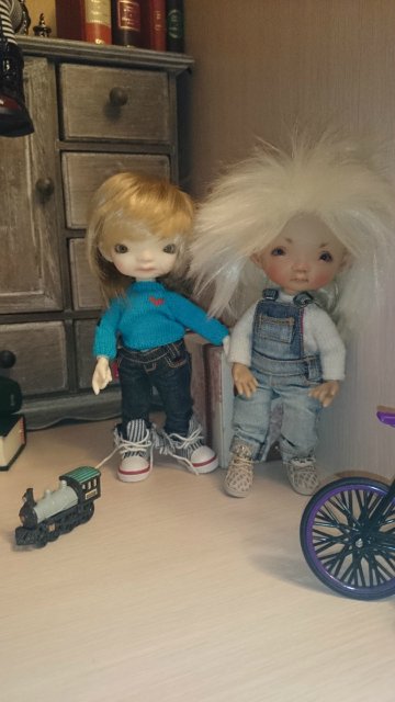 Волшебные малыши Ирреалики - Irrealdoll Enyo vanilla и Irrealdoll Dryo toffe. I часть. Знакомство (фото 7)