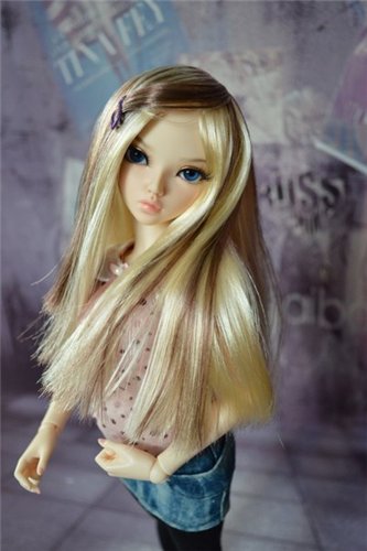 Изготовление клеевого парика для куклы своими руками из сарана: Мастер класс