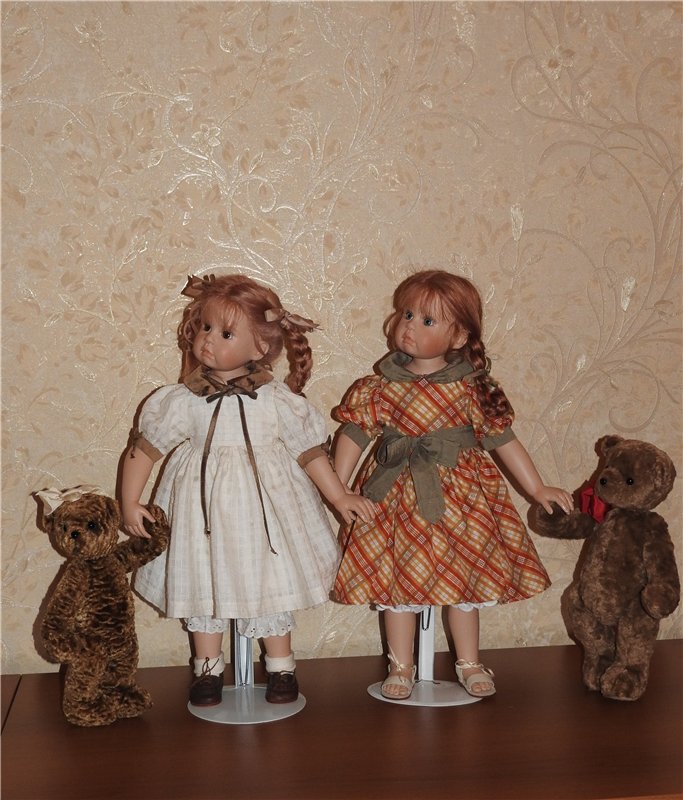 Куклы Lanponi by Hildegard Gunzel