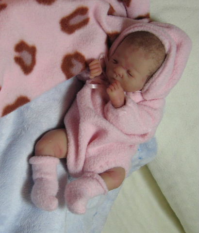 Детки - куклы OOAK — Авторские миниатюрные куклы: лепка