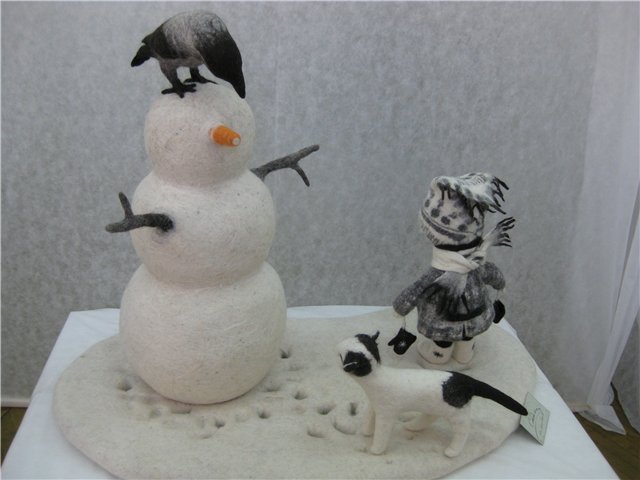 Выставка Время кукол 7. Валяние из шерсти