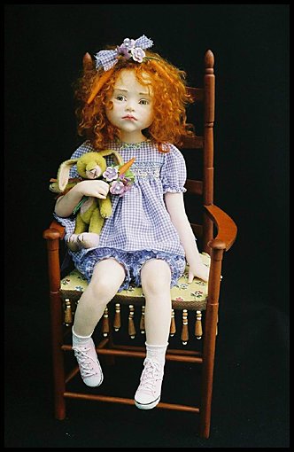 Чудо художница - Dale Zentner (dolls). Авторские куклы Дейл Зентнер
